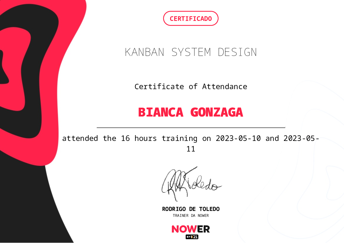 Certificado K21